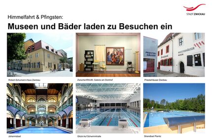 Museen und Bäder laden zu Besuchen ein