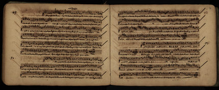 Musikhandschrift Jodocus Schalreuter